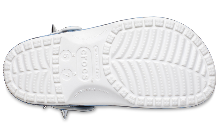 Details for (W) Crocs Klasik Rebel Clogs 'Biru Putih' 208329-928