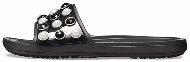 (Women) Crocs Classic Sandal 'Eternal Pearl Black' 205440-001 (Women) Crocs Classic Sandal 'Eternal Pearl Black' 205440-001