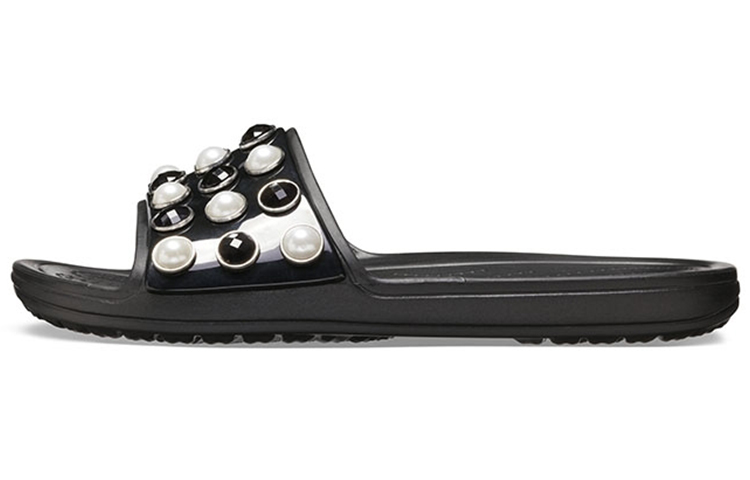 (Women) Crocs Classic Sandal 'Eternal Pearl Black' 205440-001