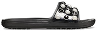 Order (W) Crocs Classic Sandal 'Eternal Pearl Black' Hitam Kekal Mutiara 205440-001