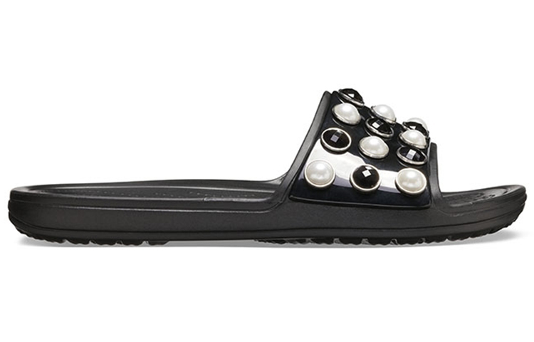 Order (Women) Crocs Classic Sandal 'Eternal Pearl Black' 205440-001