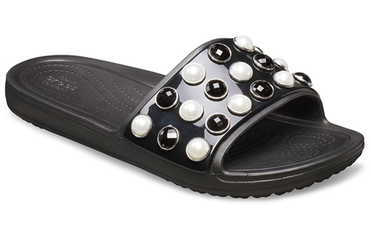 Lookbook (Women) Crocs Classic Sandal 'Eternal Pearl Black' 205440-001