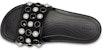 (W) Crocs Classic Sandal 'Eternal Pearl Black' Hitam Kekal Mutiara 205440-001