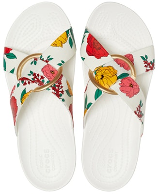 (Women) Crocs Classic Sandal 'Floral White' 206434-97E Purchase (Women) Crocs Classic Sandal 'Floral White' 206434-97E