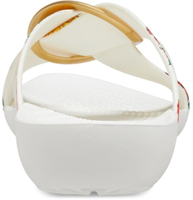 (Women) Crocs Classic Sandal 'Floral White' 206434-97E Details for (Women) Crocs Classic Sandal 'Floral White' 206434-97E