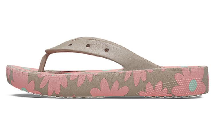 (Women) Crocs Classic Sandal 'Light Brown Pink' 208770-2ZJ