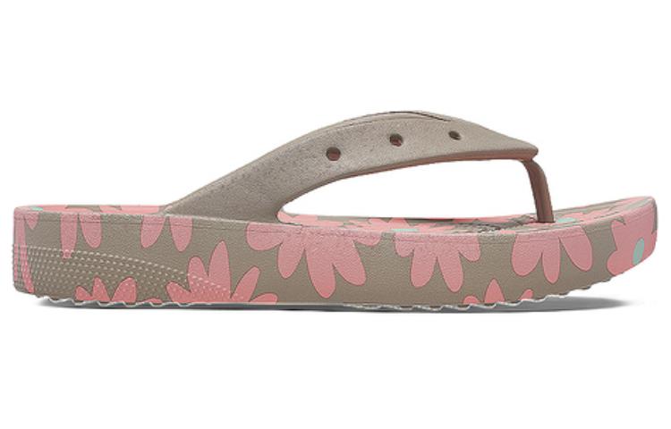 Order (W) Crocs Sandal Klasik 'Coklat Muda Pink' 208770-2ZJ