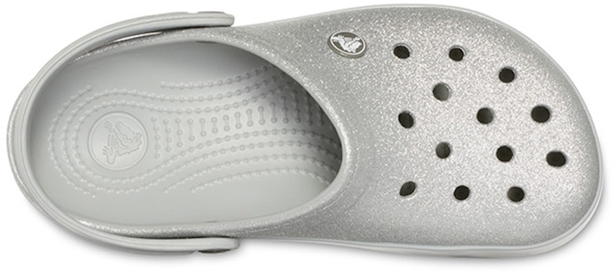 (Women) Crocs Classic Sandal 'Shiny Silver Grey' 205419-040 Purchase (Women) Crocs Classic Sandal 'Shiny Silver Grey' 205419-040