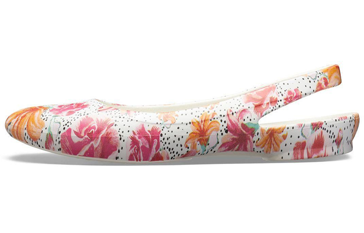 (Women) Crocs Classic Sandal 'White Red Yellow' 204957-990
