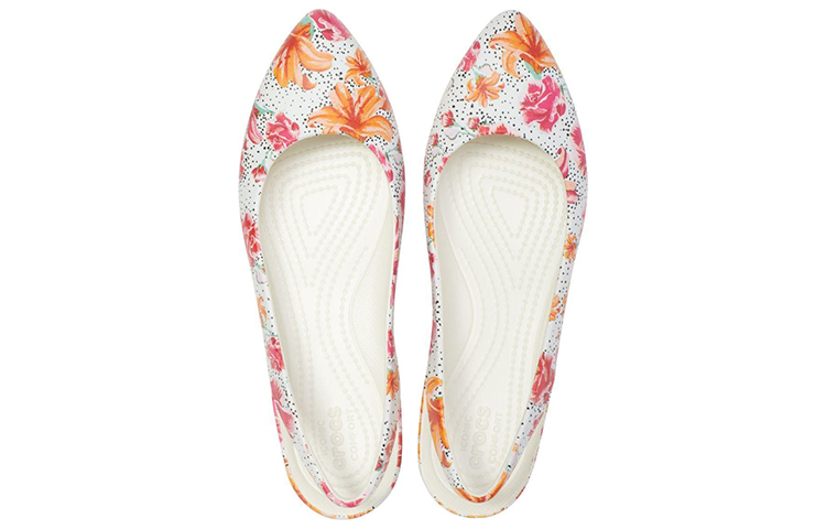Details for (Women) Crocs Classic Sandal 'White Red Yellow' 204957-990