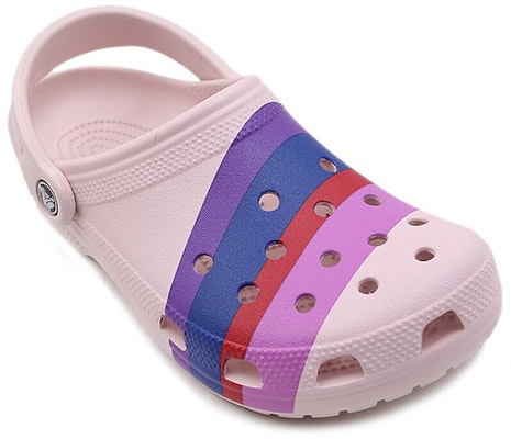 (W) 크록스 클래식 그래픽 클로그 (그레이 핑크 버클) 205706-6PS Lookbook (W) 크록스 클래식 그래픽 클로그 (그레이 핑크 버클) 205706-6PS