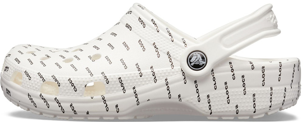 (Women) Crocs Classic Seasonal Graphic Clog 'White Black' 205706-103 Buy (Women) Crocs Classic Seasonal Graphic Clog 'White Black' 205706-103