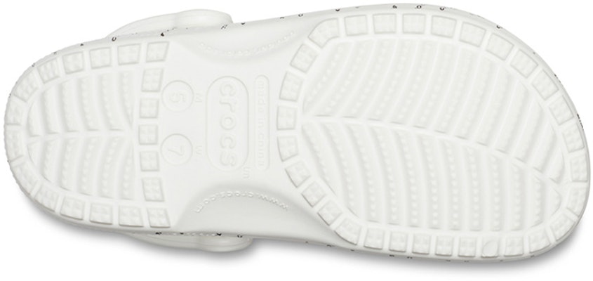 (Women) Crocs Classic Seasonal Graphic Clog 'White Black' 205706-103 Sizing (Women) Crocs Classic Seasonal Graphic Clog 'White Black' 205706-103