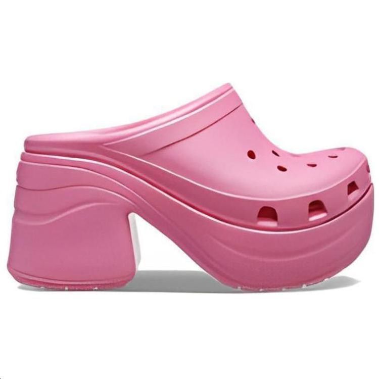 Lookbook (W) Crocs经典警报拖鞋“亮粉色” 208547-6VZ