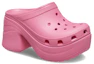 Shop (W) Crocs经典警报拖鞋“亮粉色” 208547-6VZ