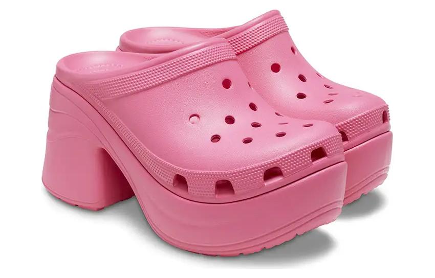 Purchase (W) Crocs经典警报拖鞋“亮粉色” 208547-6VZ