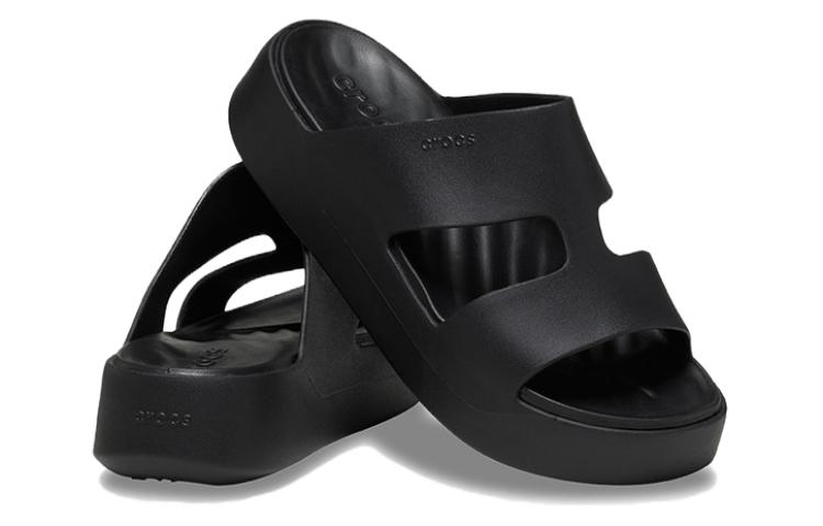 Lookbook (W) Crocs Classic Slide 'Hitam' 209409-001