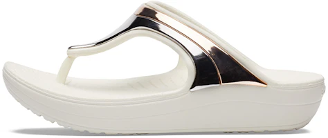 (Women) Crocs Classic Slide 'Metallic Rose Gold' 205357-6PG (Women) Crocs Classic Slide 'Metallic Rose Gold' 205357-6PG