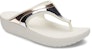 (W) Crocs Classic Slide 'Metallic Rose Gold' dalam Emas Ros Metalik 205357-6PG