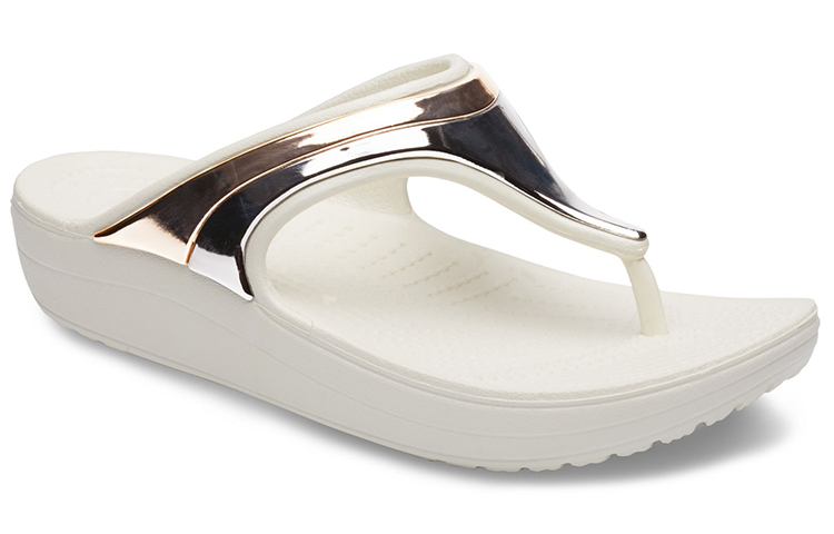 Lookbook (W) Sandales Crocs Classiques ''Or Rose Métallique'' 205357-6PG