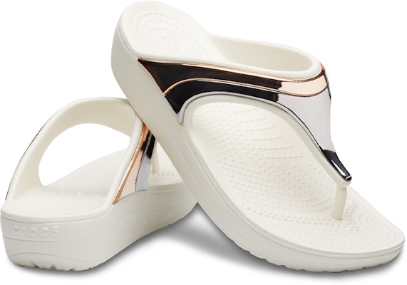 (Women) Crocs Classic Slide 'Metallic Rose Gold' 205357-6PG Shop (Women) Crocs Classic Slide 'Metallic Rose Gold' 205357-6PG