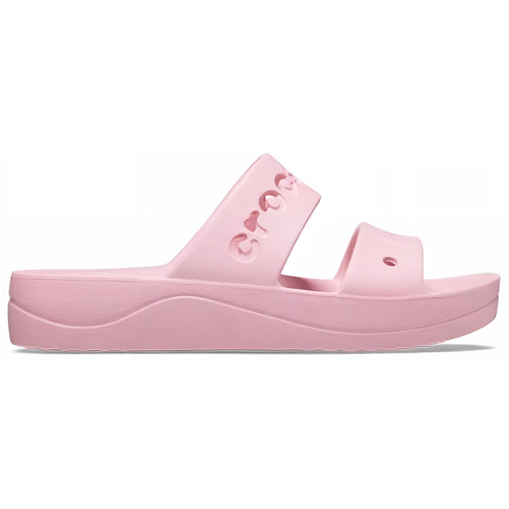 Order Crocs卡骆驰 舒適 一字拖鞋 女款 粉紅色