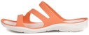(W) Selipar Crocs Klasik 'Putih Oren' 203998-82Q