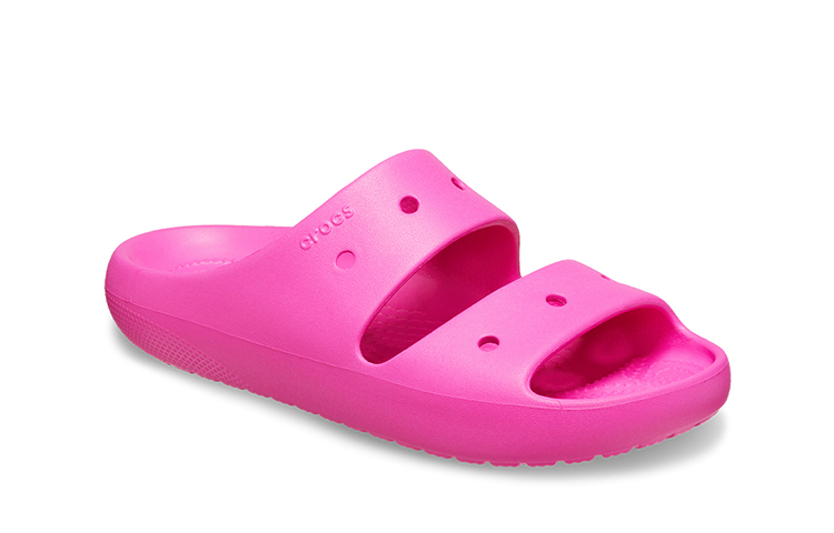 Lookbook (W) クロックス クラシックスライド ピンク (Kurokkusu Kurashikkusuraido Pinku) 209403-6UB