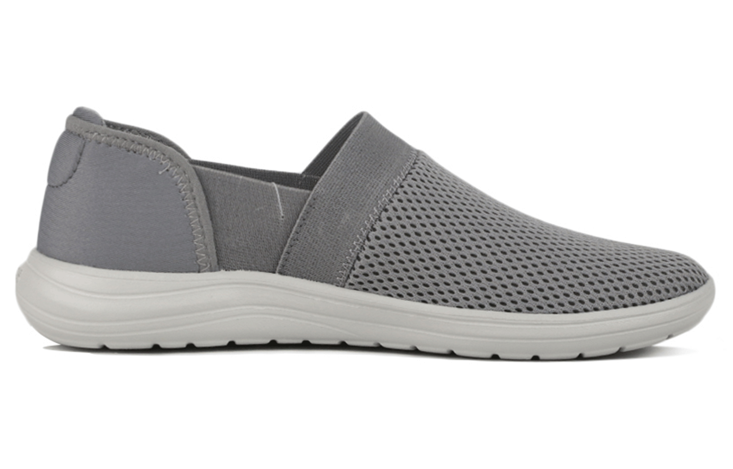 Order (W) Crocs Classic Slip-On ''Grau Mesh Streifen'' 206356-06J