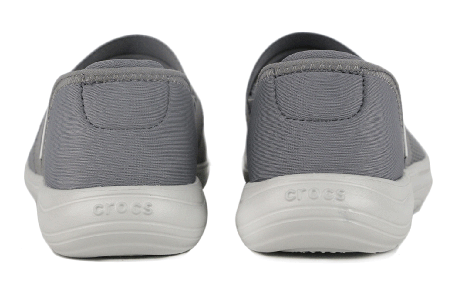 Lookbook (W) Crocs Classic Slip-On ''Grau Mesh Streifen'' 206356-06J