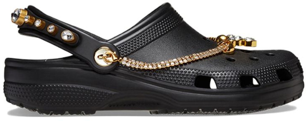 (Women) Crocs Classic Tiara Clogs 'Black Gold' 209684-001 Order (Women) Crocs Classic Tiara Clogs 'Black Gold' 209684-001