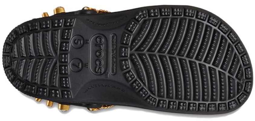 (Women) Crocs Classic Tiara Clogs 'Black Gold' 209684-001 Shop (Women) Crocs Classic Tiara Clogs 'Black Gold' 209684-001