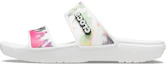 Buy (W) Sandalias Crocs Clásicas Tie-dye 'Negro Verde' 207283-94S