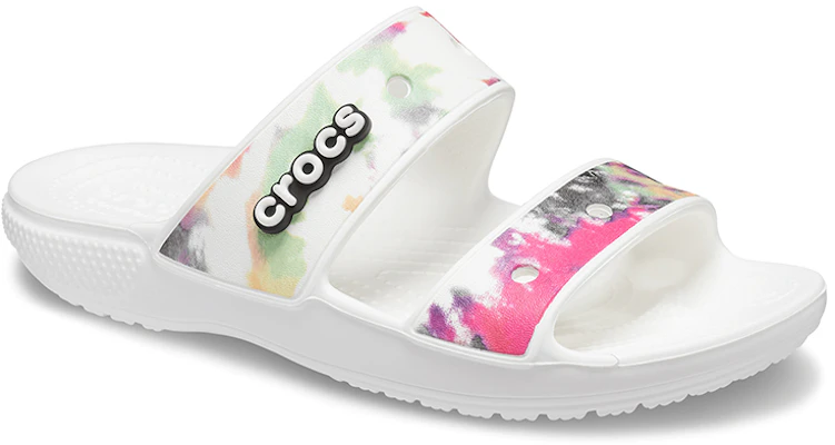 (W) Sandalias Crocs Clásicas Tie-dye 'Negro Verde' 207283-94S Lookbook (W) Sandalias Crocs Clásicas Tie-dye 'Negro Verde' 207283-94S