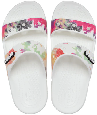 (W) Sandalias Crocs Clásicas Tie-dye 'Negro Verde' 207283-94S Purchase (W) Sandalias Crocs Clásicas Tie-dye 'Negro Verde' 207283-94S