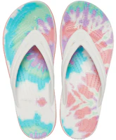Shop (W) Crocs Classic Slide Grafis Tie-Dye 'Multi-Warna' 206988-6SN