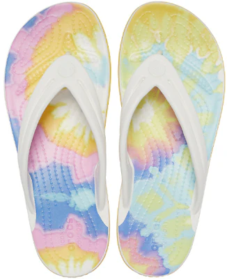 (W) クロックス クラシック タイダイ スライド (白) 206988-94S Shop (W) クロックス クラシック タイダイ スライド (白) 206988-94S