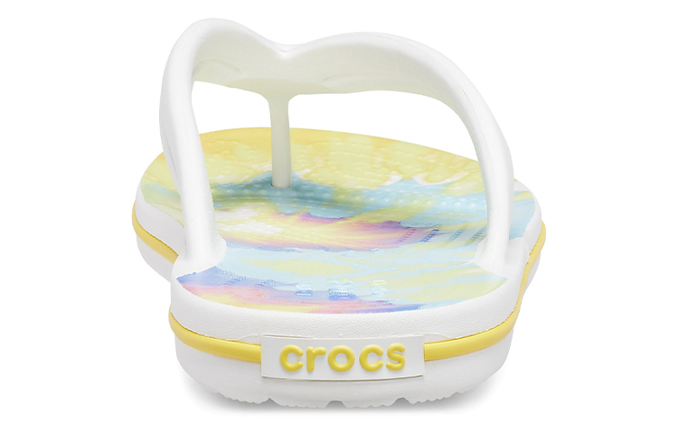 Purchase (W) クロックス クラシック タイダイ スライド (白) 206988-94S