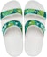 Lookbook (W) Crocs Classic Tropical Outdoor Selipar Sukan Tumit Rata Putih Hijau 207183-94S
