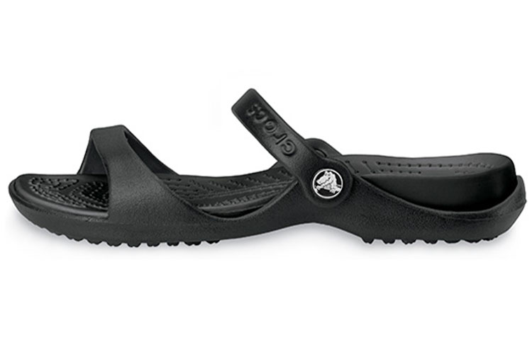 (Women) Crocs Cleo 'Black' 10043-060