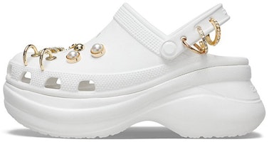 (Women) Crocs Clog Outdoor Classic Sports Sandals White 207389-103 (Women) Crocs Clog Outdoor Classic Sports Sandals White 207389-103