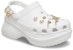 (W) Crocs Selipar Sukan Klasik Luar Putih 207389-103