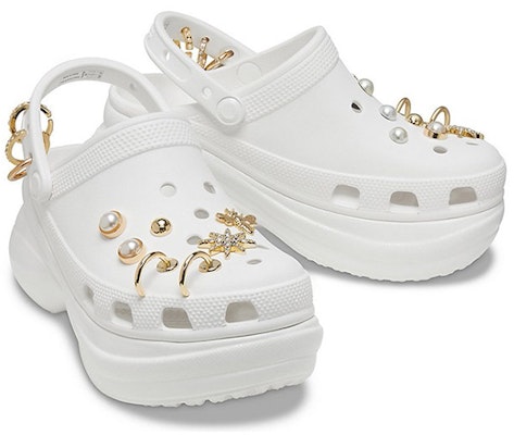 (Women) Crocs Clog Outdoor Classic Sports Sandals White 207389-103 Shop (Women) Crocs Clog Outdoor Classic Sports Sandals White 207389-103