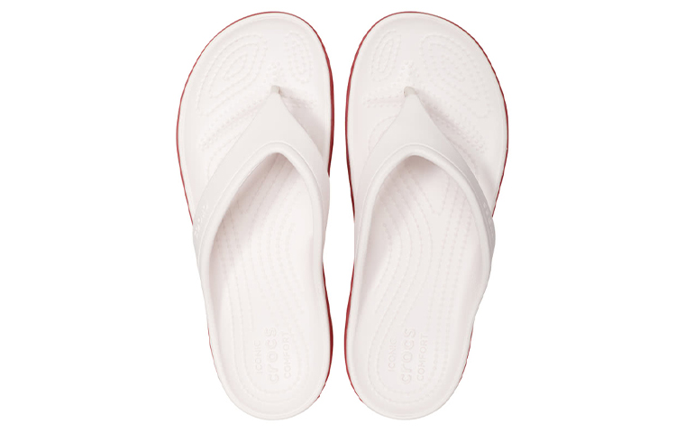 (W) Crocs CMFT Thick Sole Casual Flip-Flop 'Chili Red' 圖 5