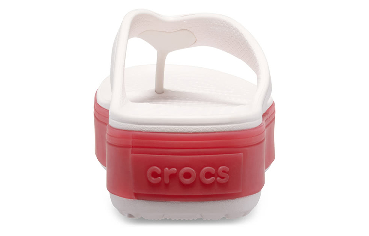 Details for (W) Crocs 舒适加厚底休闲人字拖 '辣椒红' 205681-6QB