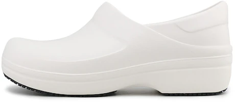 (Women) Crocs Cozy Thick Sole White Sandals 204045-100 (Women) Crocs Cozy Thick Sole White Sandals 204045-100
