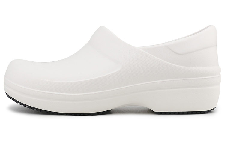 (Women) Crocs Cozy Thick Sole White Sandals 204045-100