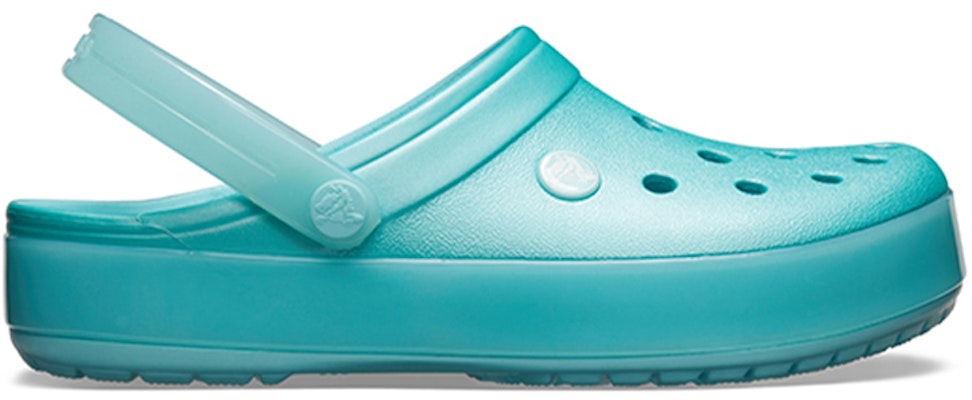 Crocs Crocband Ice Pop 簡約休閒洞洞涼鞋 女款 冰藍 Order Crocs Crocband Ice Pop 簡約休閒洞洞涼鞋 女款 冰藍