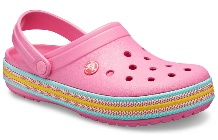 Lookbook (W) Crocs 卡骆驰 粉色海滩凉鞋 205889-669