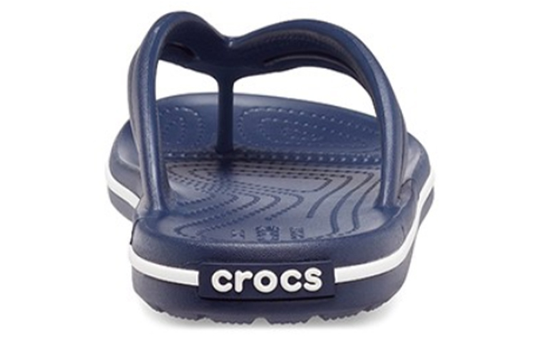 Shop (Women) Crocs Crocband Flip-Flops 'Dark Blue' 206100-410